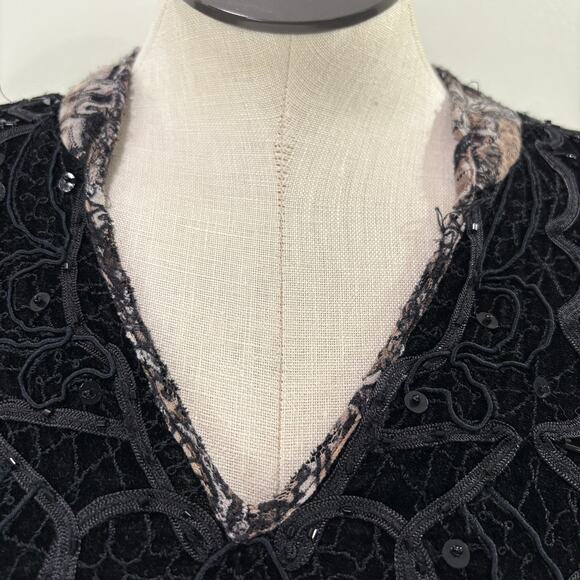 Lane Bryant Size 18/20 Top Velvet Embellished Sheer Mesh Fairy Grunge Whimsigoth - Picture 10 of 16